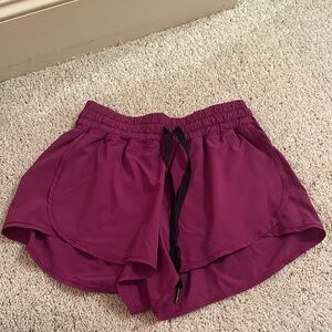 Lululemon Women's Purple Athletic Shorts